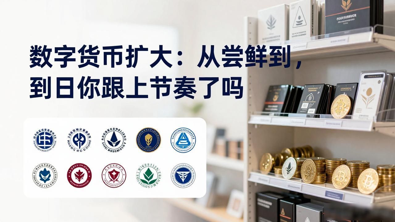数字货币扩大：从尝鲜到日常，你跟上节奏了吗