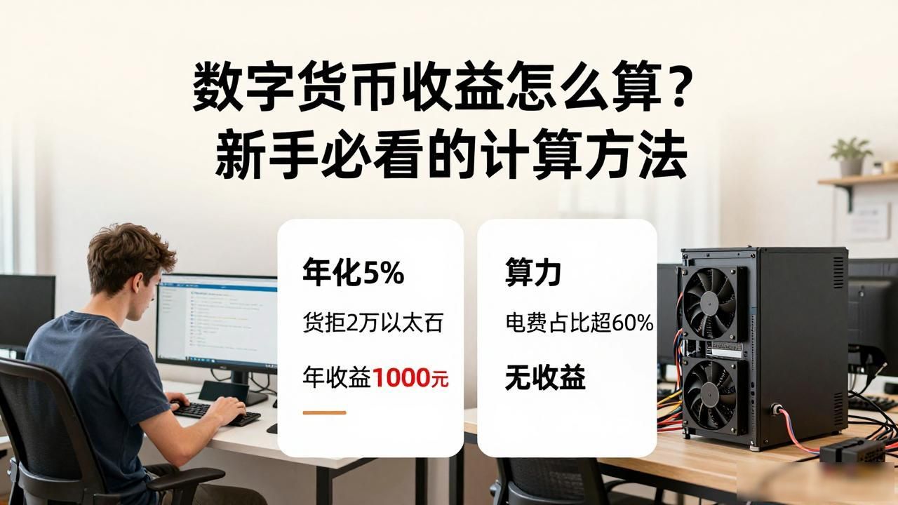 数字货币收益怎么算？新手必看的计算方法