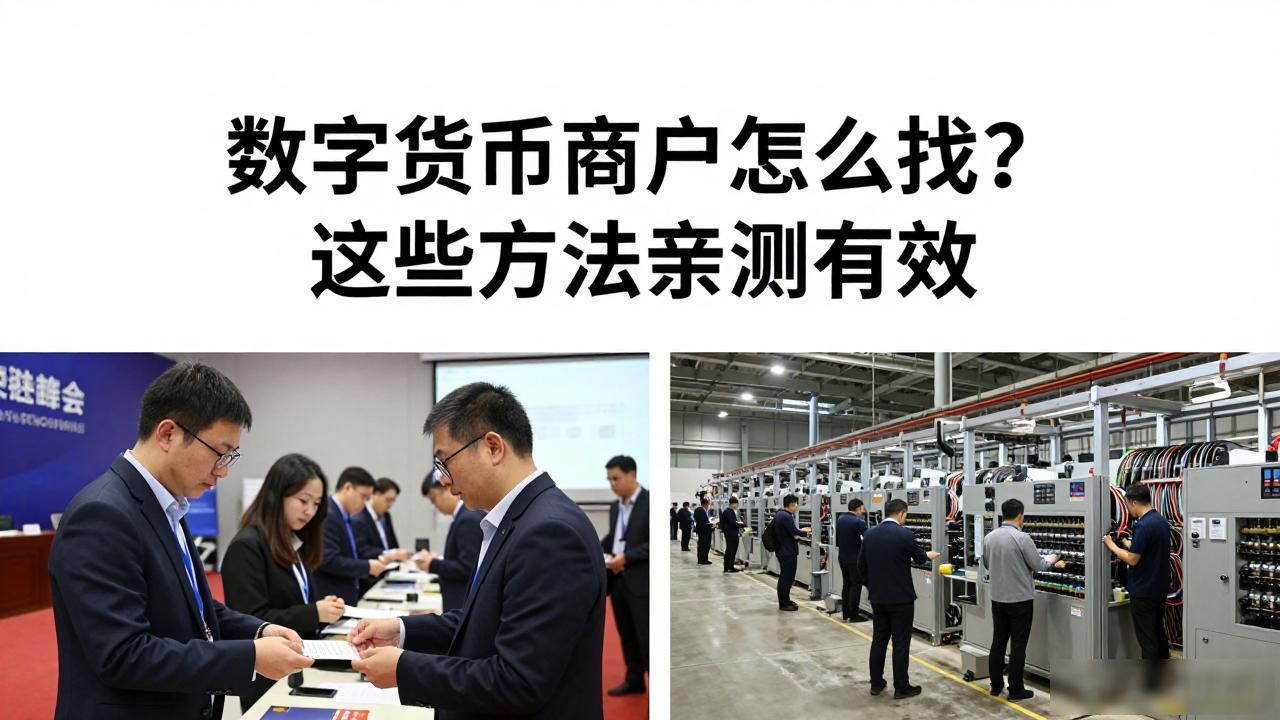 数字货币商户怎么找？这些方法亲测有效
