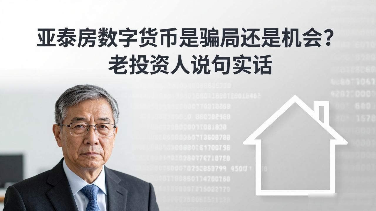 亚泰房数字货币是骗局还是机会？老投资人说句实话