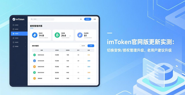 imToken官网版更新实测：切换变快/授权管理升级，老用户建议升