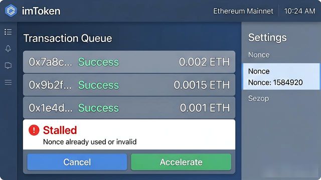 imToken 2.0交易总卡？试试这几个设置
