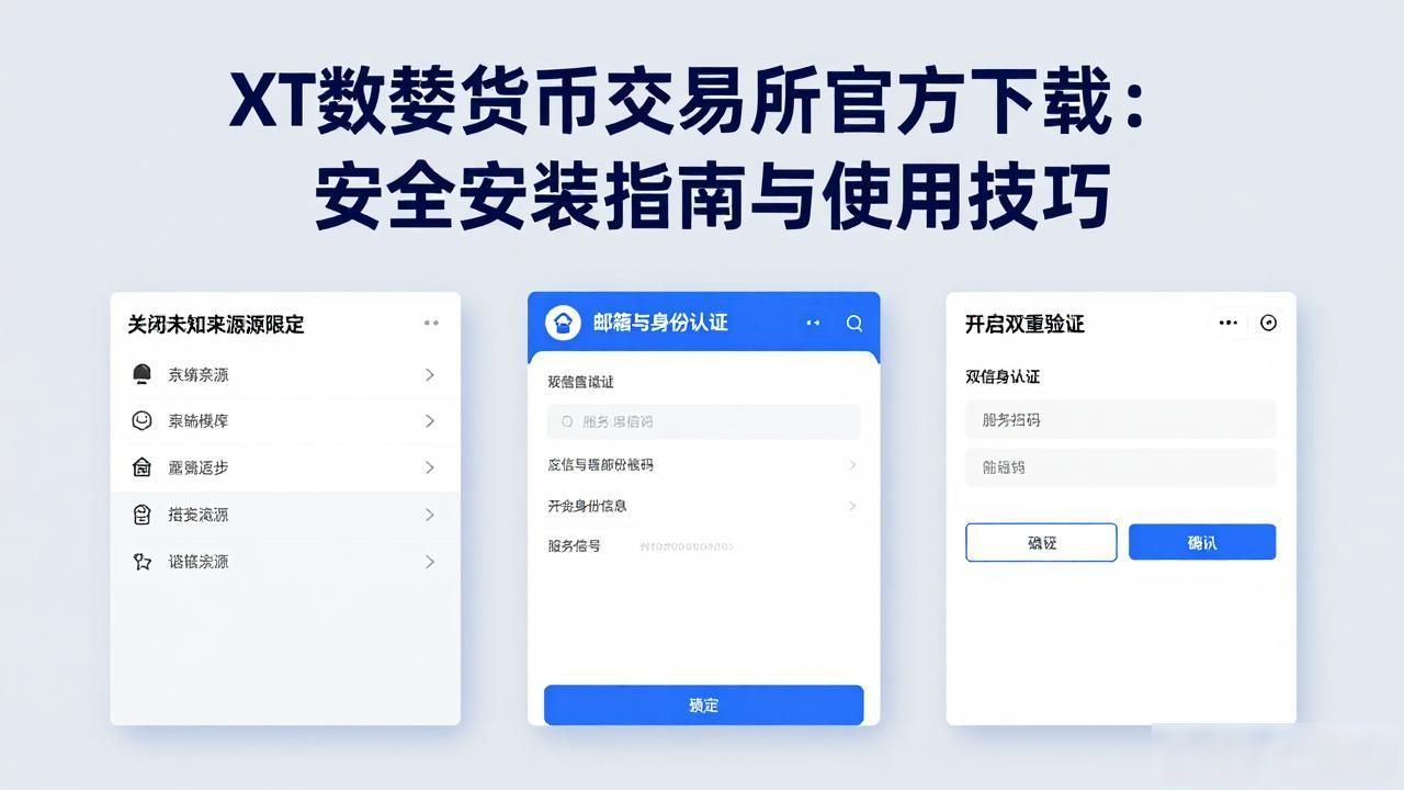 XT数字货币交易所官方下载：安全安装指南与使用技巧