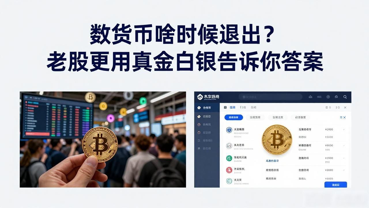 数字货币啥时候退出？老股民用真金白银告诉你答案
