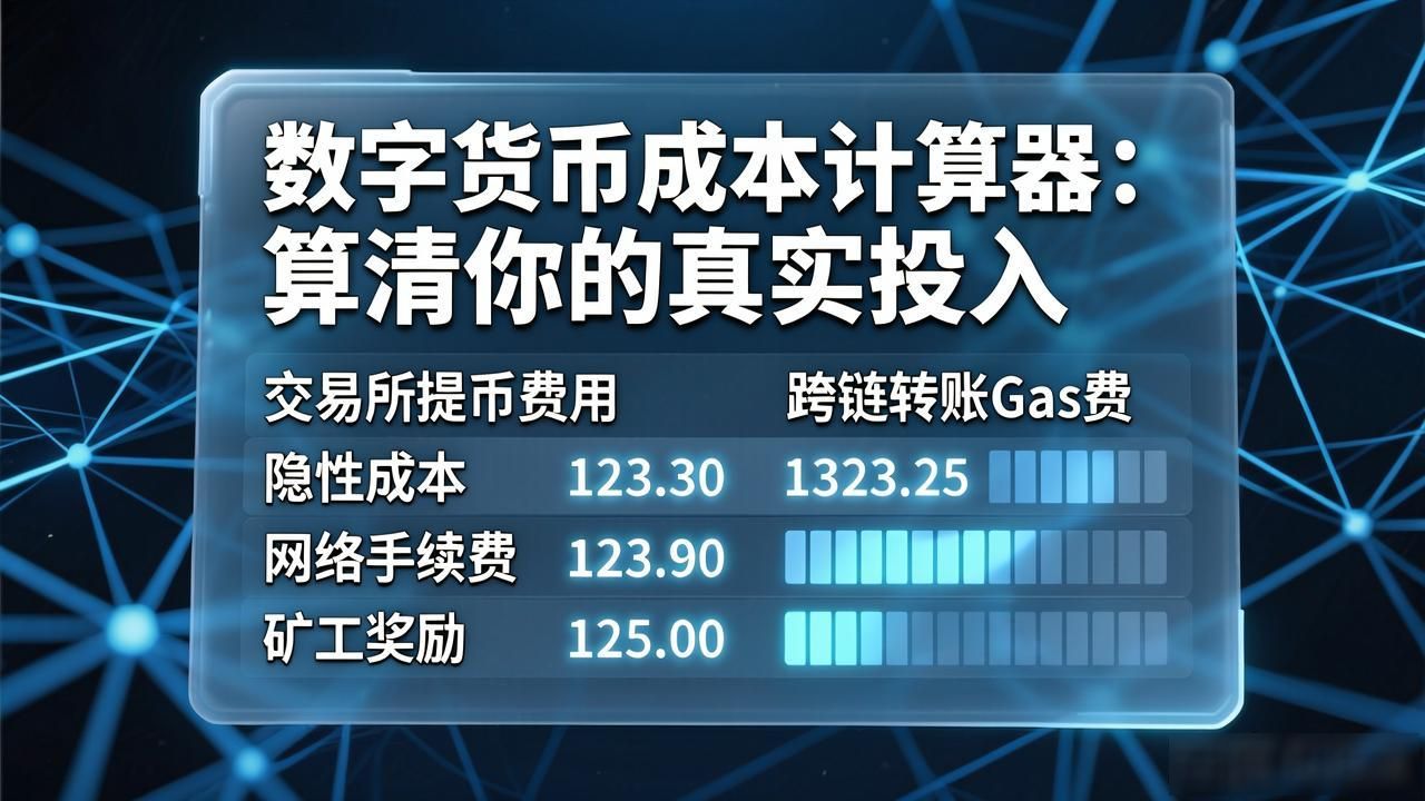 数字货币成本计算器：算清你的真实投入