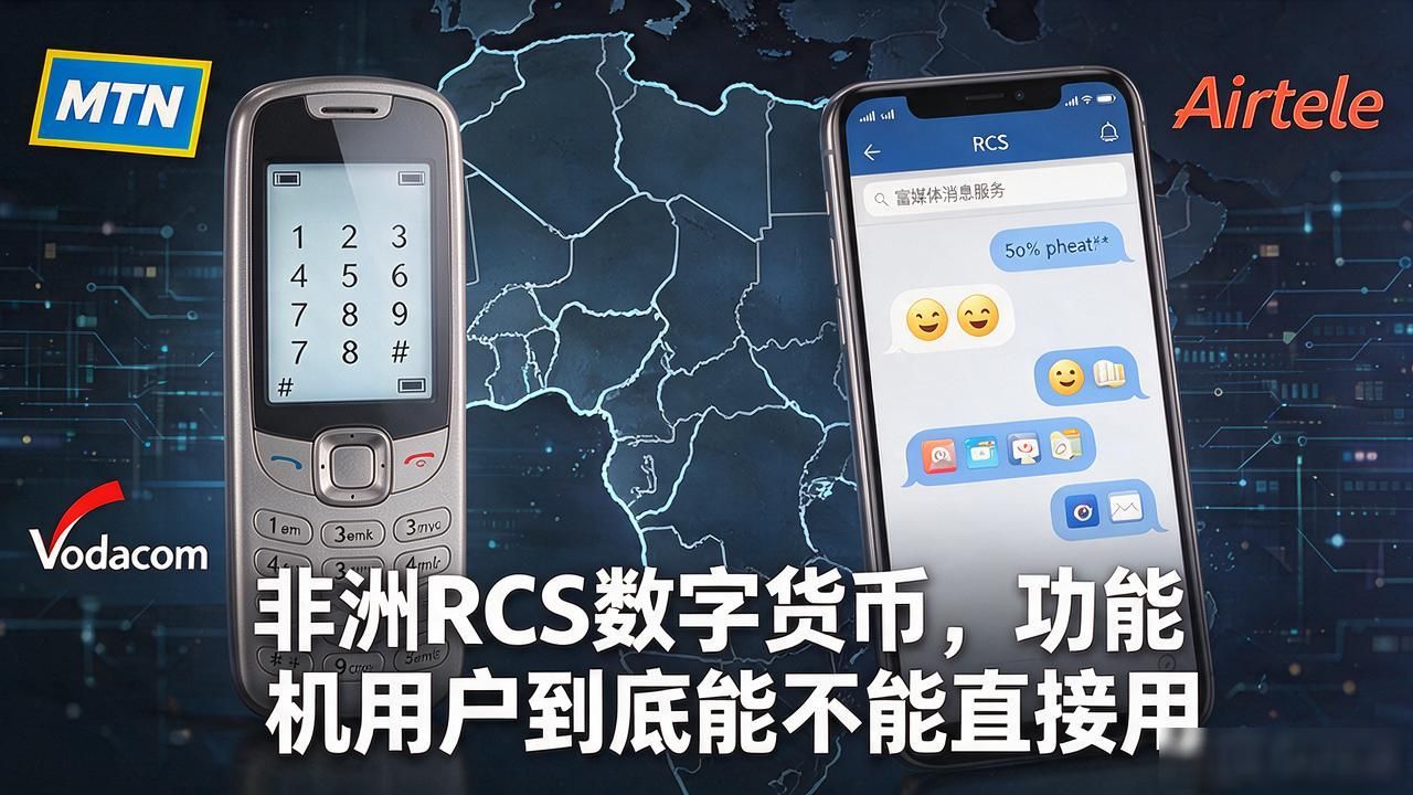 非洲rcs数字货币，功能机用户到底能不能直接用