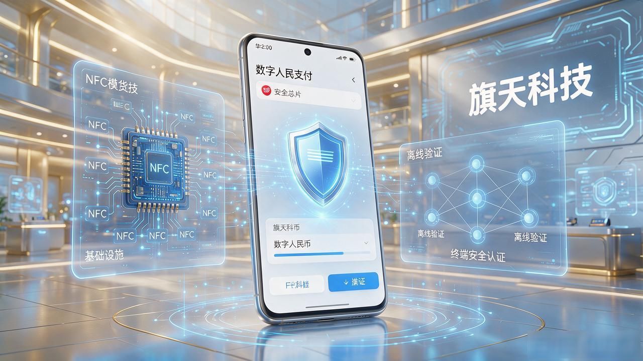 旗天科技华为数字货币合作：产业链里它到底负责哪块业务