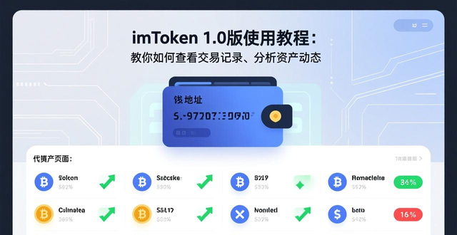 imToken 1.0版使用教程：教你如何查看交易记录、分析资产动态