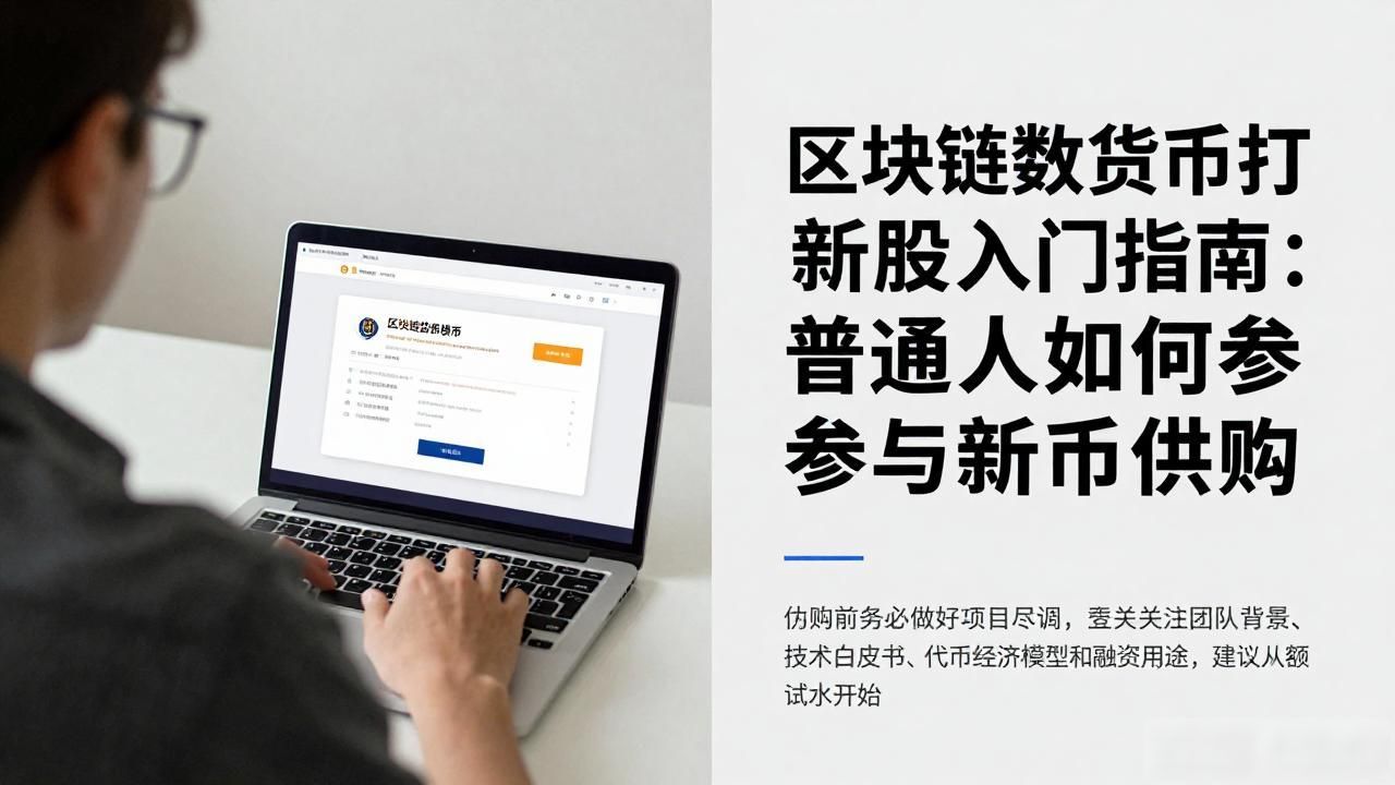 区块链数字货币打新股入门指南：普通人如何参与新币申购