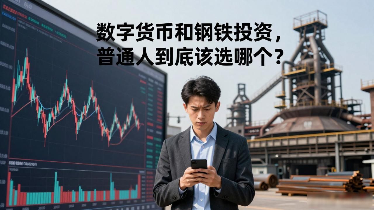 数字货币和钢铁投资，普通人到底该选哪个？