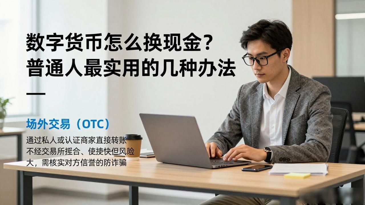 数字货币怎么换成现金？普通人最实用的几种办法