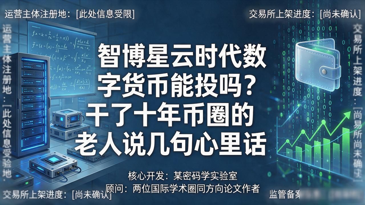 智博星云时代数字货币能投吗？干了十年币圈的老人说几句心里话