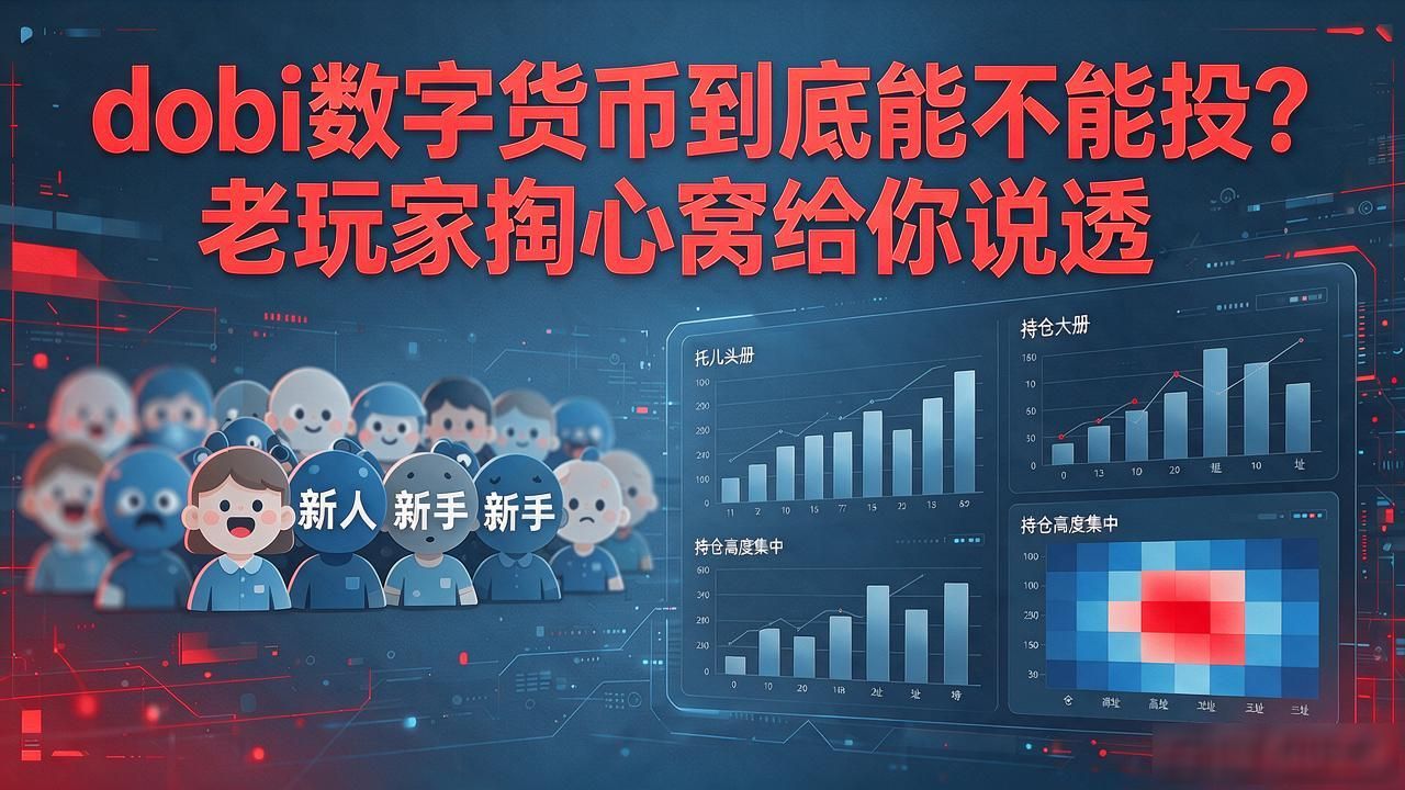 dobi数字货币到底能不能投？老玩家掏心窝给你说透