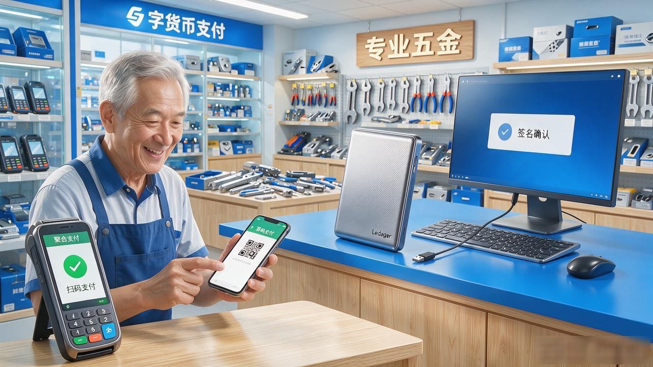 小商户想扫数字货币？手机、POS机、硬件钱包都给你说清