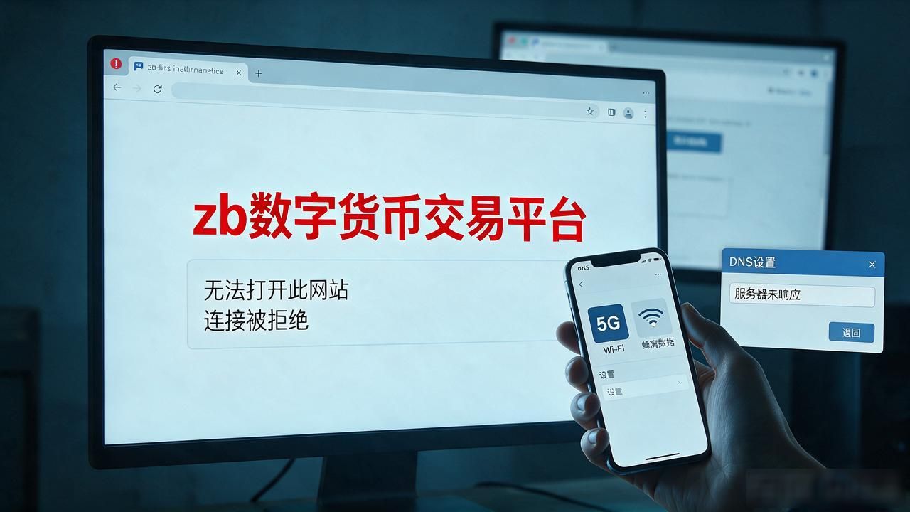zb数字货币交易平台打不开了，先别急着下结论，看看这几个原因