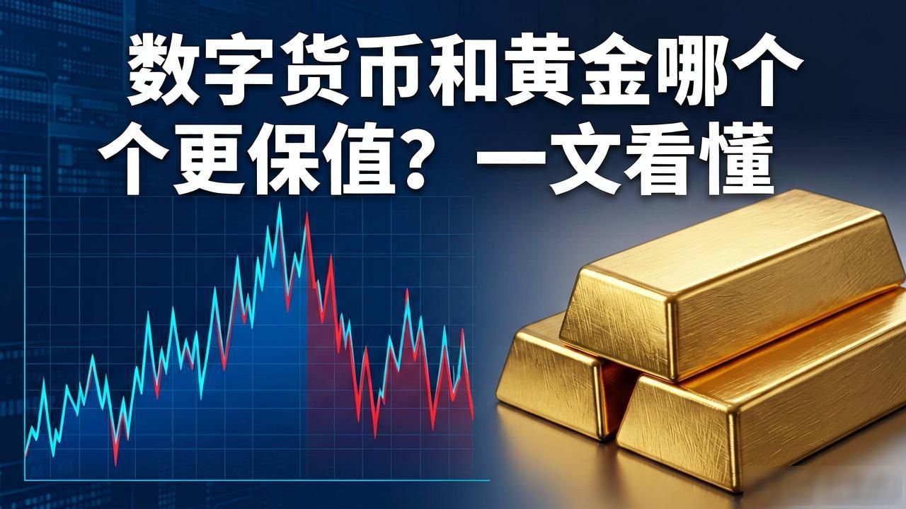 数字货币和黄金哪个更保值？一文看懂
