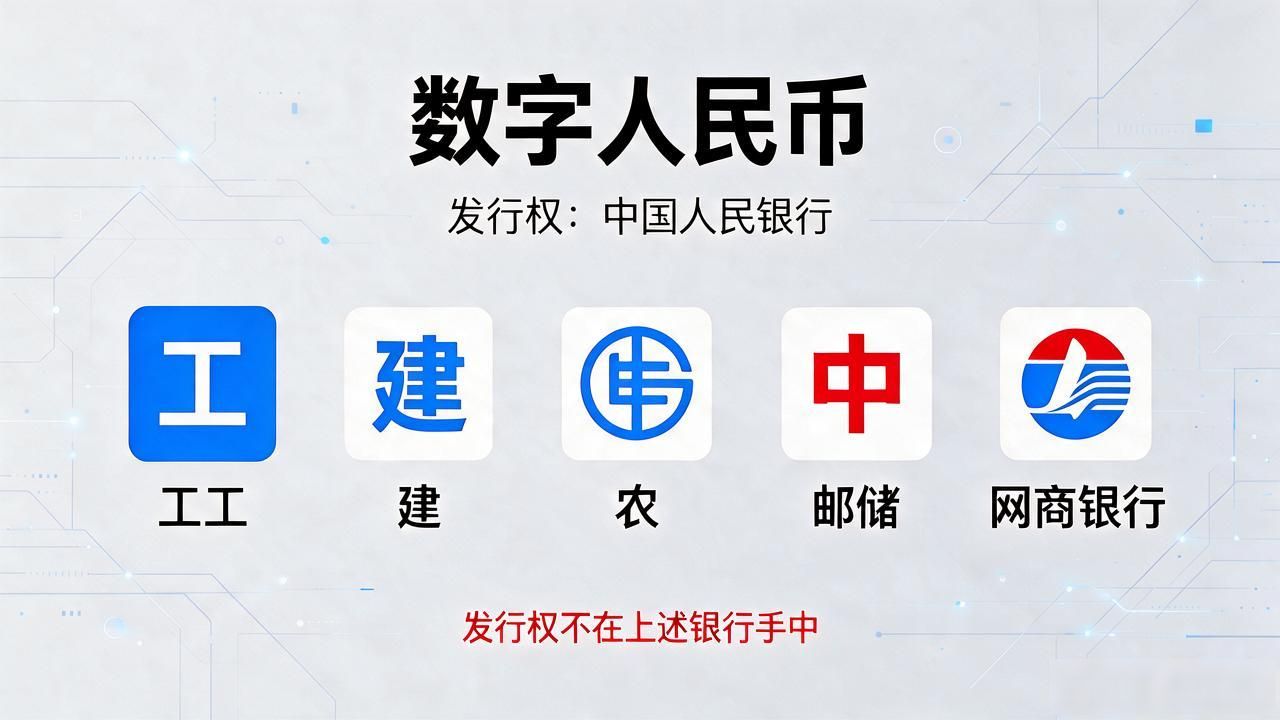 数字货币国企是哪家？央行管发行银行管运营，别找错了