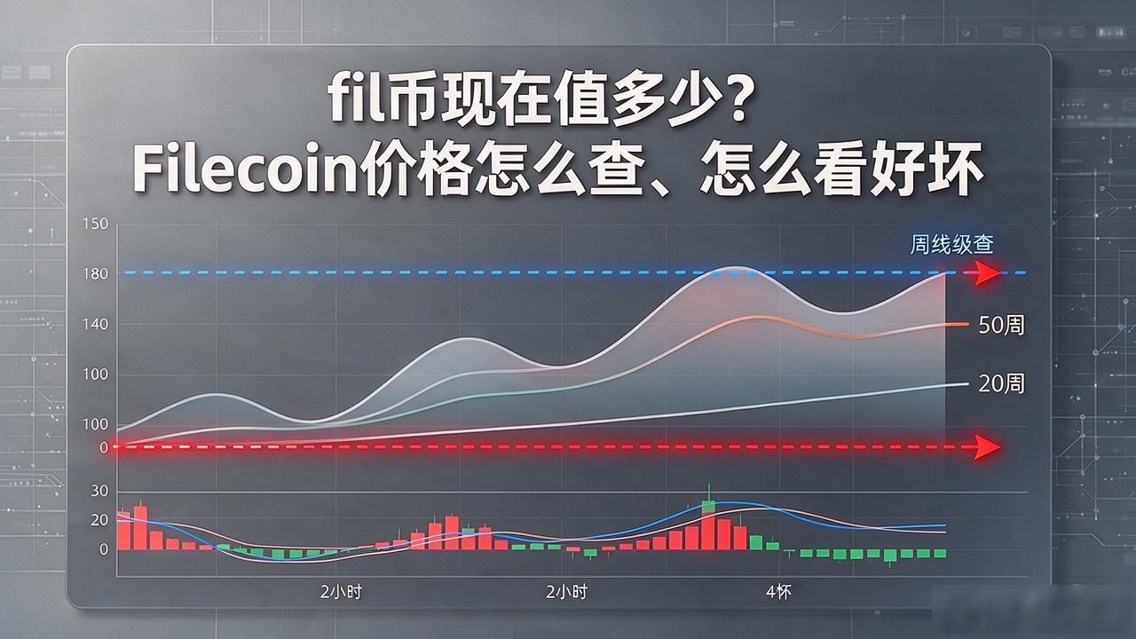 fil币现在值多少？Filecoin价格怎么查、怎么看好坏