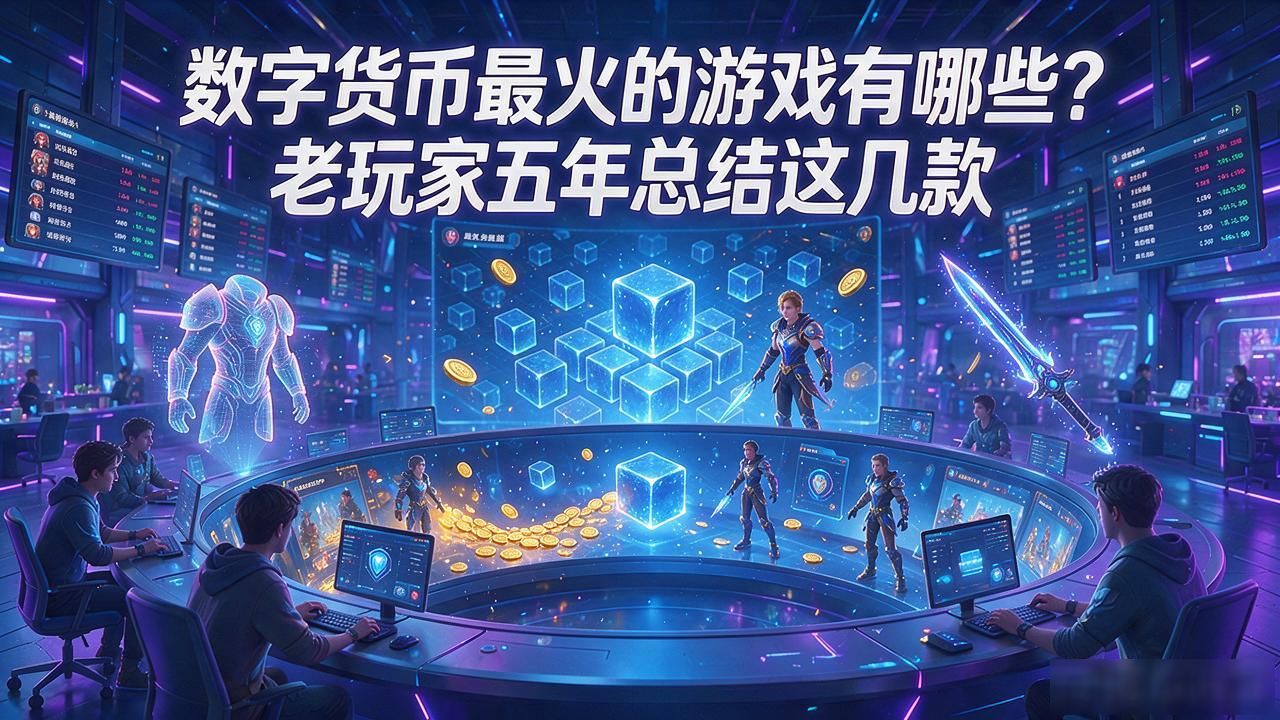数字货币最火的游戏有哪些？老玩家五年总结这几款