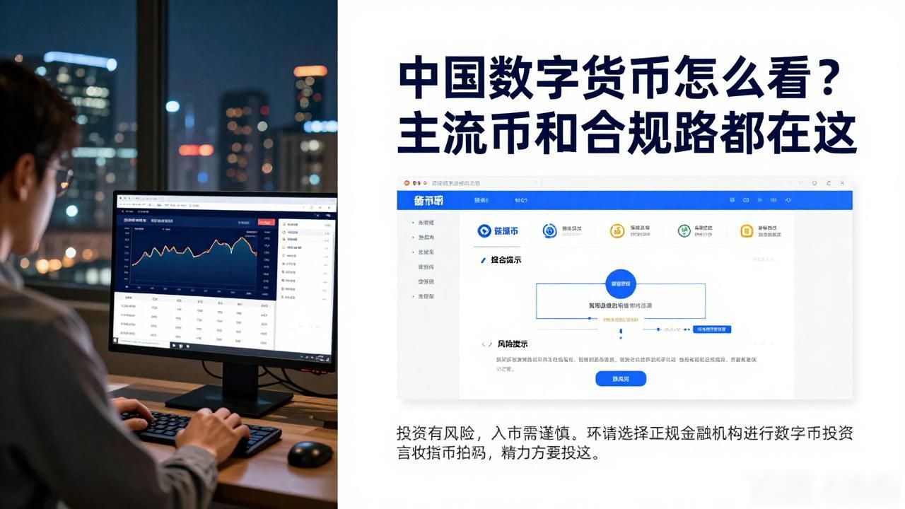 中国数字货币怎么看？主流币和合规路都在这