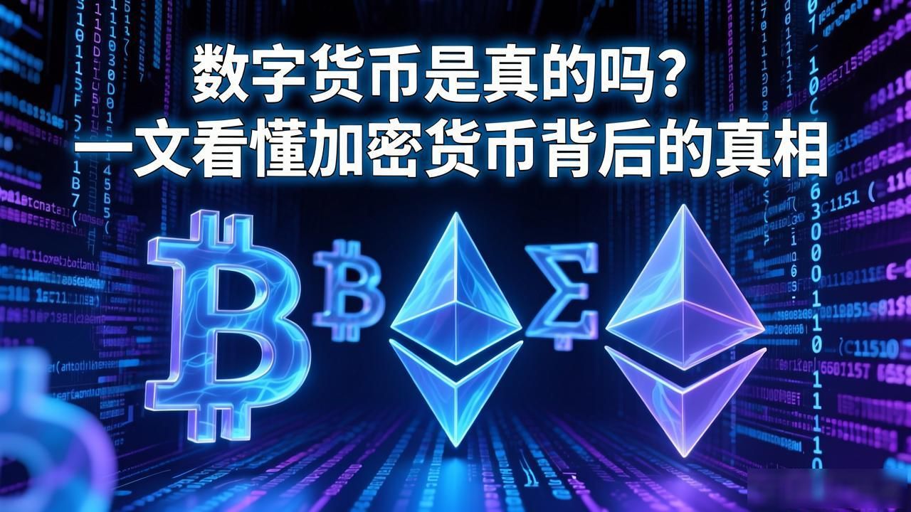 数字货币是真的吗？一文看懂加密货币背后的真相