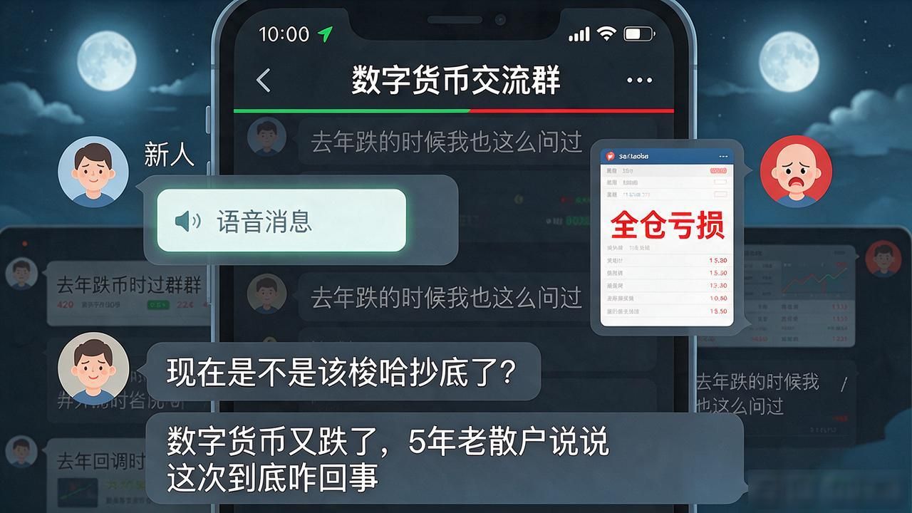 数字货币又跌了，5年老散户说说这次到底咋回事