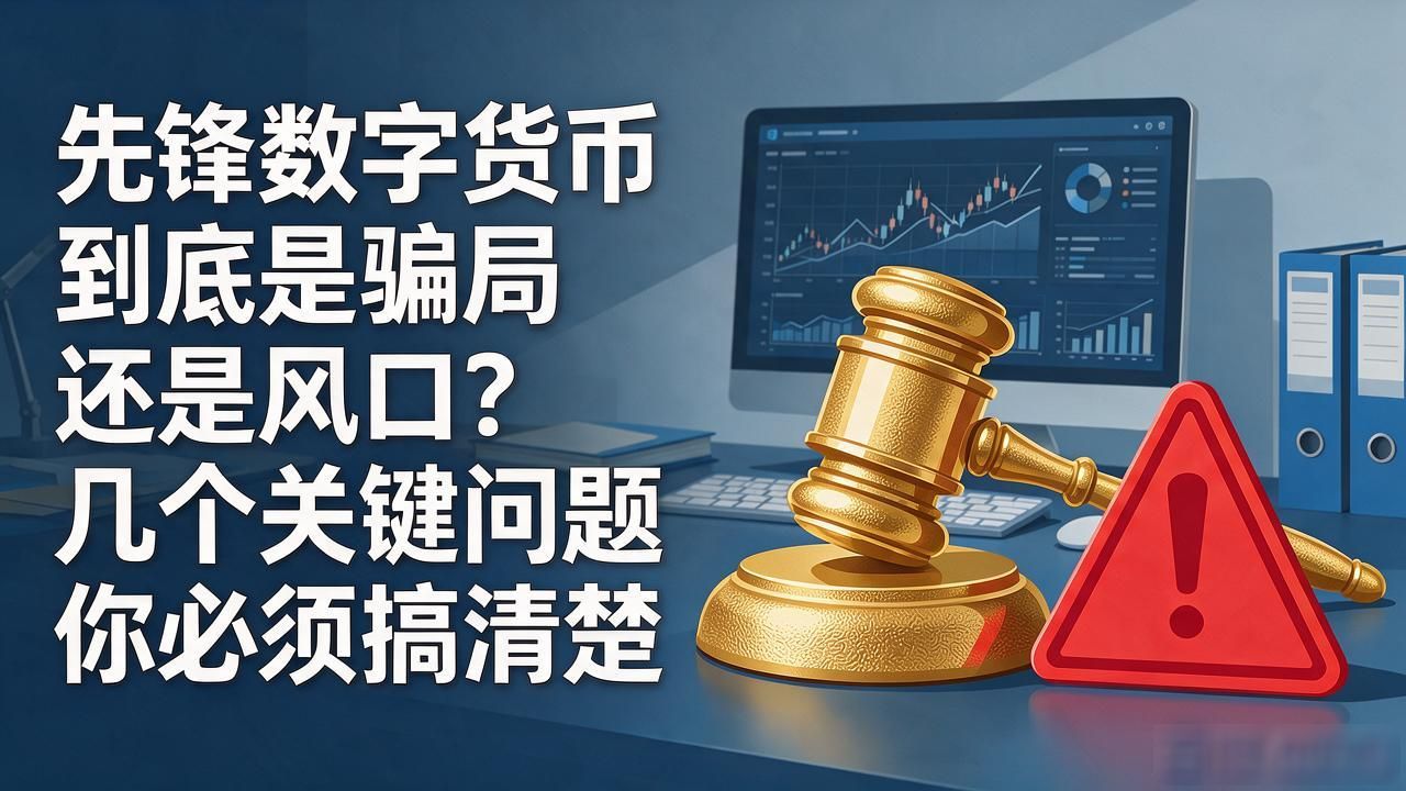 先锋数字货币到底是骗局还是风口？几个关键问题你必须搞清楚