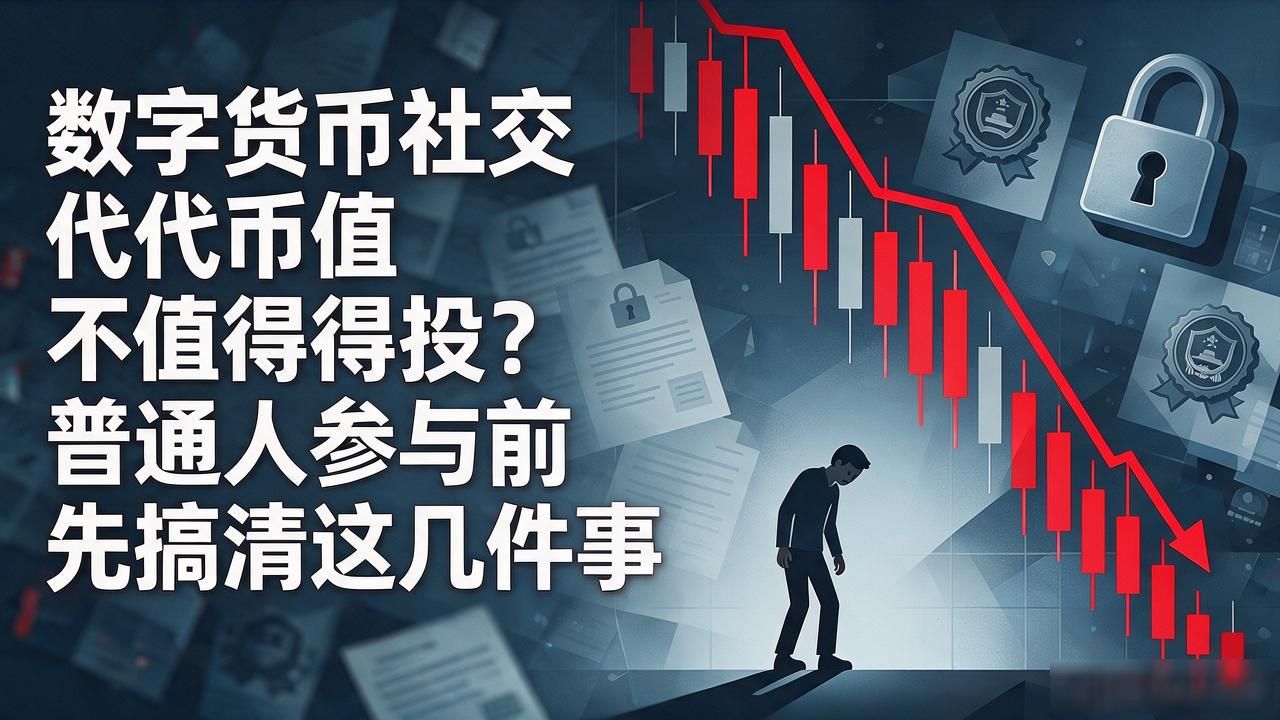 数字货币社交代币值不值得投？普通人参与前先搞清这几件事