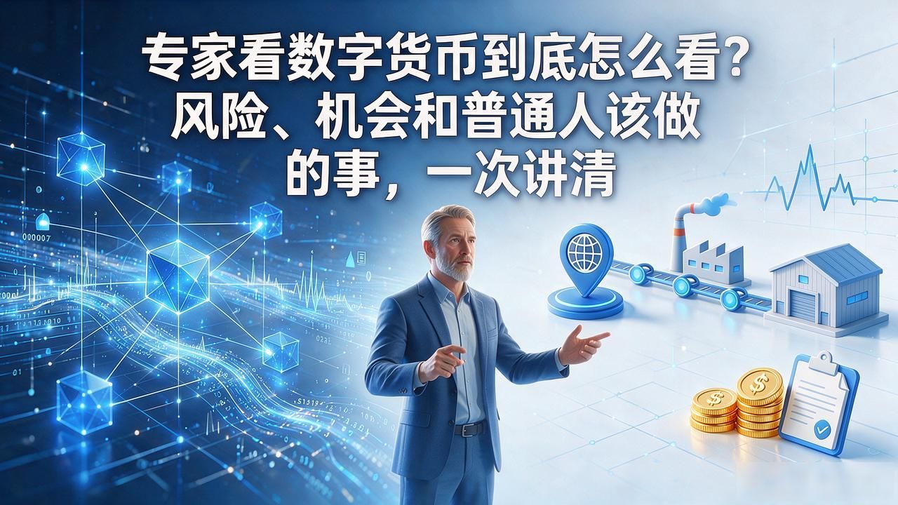 专家看数字货币到底怎么看？风险、机会和普通人该做的事，一次讲清