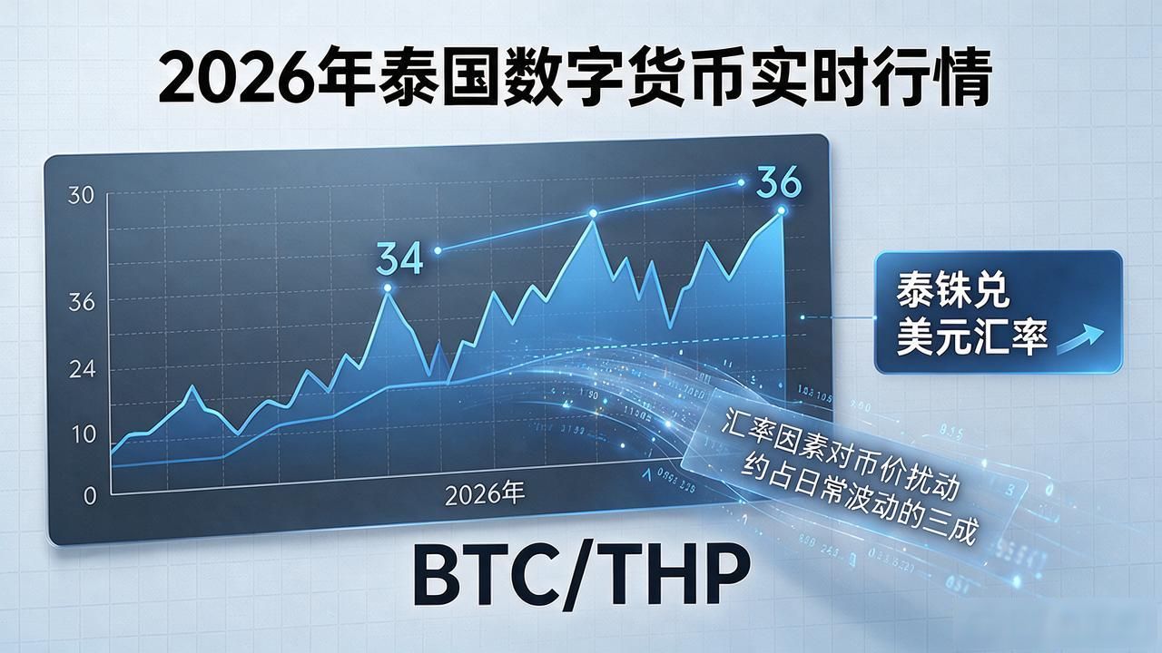 泰国数字货币价格实时行情解读，2026年币价走势普通人怎么判断