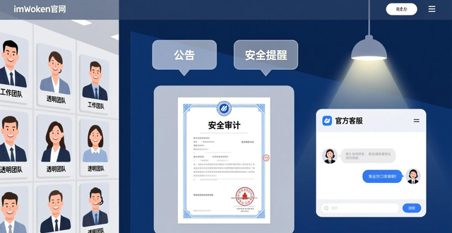 imToken官网如何让人放心？透明团队+安全审计+官方客服机制