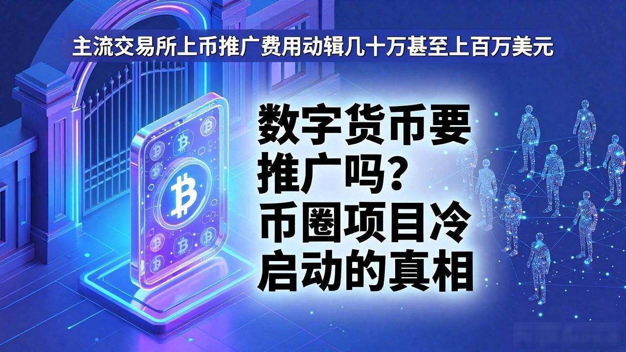 数字货币要推广吗？币圈项目冷启动的真相
