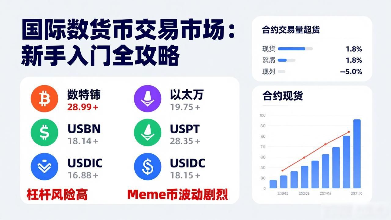 国际数字货币交易市场：新手入门全攻略