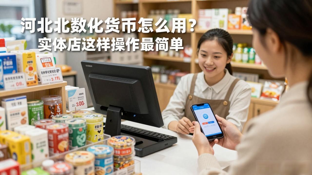 河北数字化货币怎么用？实体店这样操作最简单