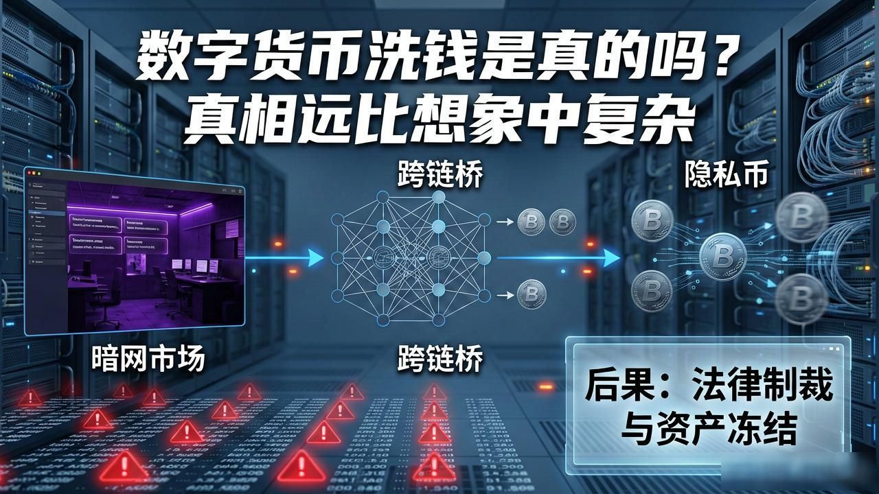 数字货币洗钱是真的吗？真相远比想象中复杂