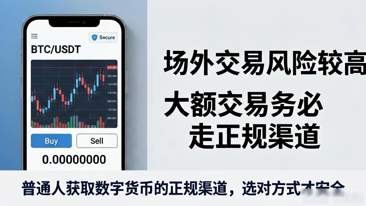 普通人获取数字货币的正规渠道，选对方式才安全
