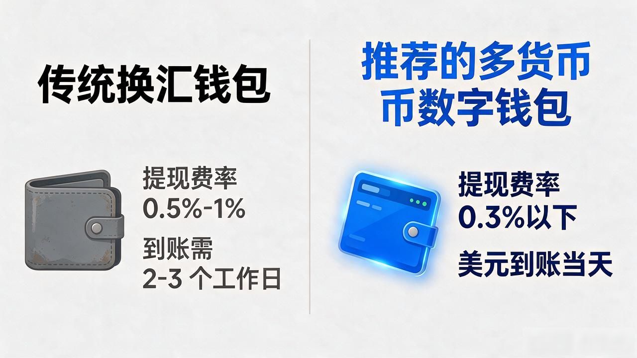 外贸收付款别来回换汇了，多货币数字钱包这样选