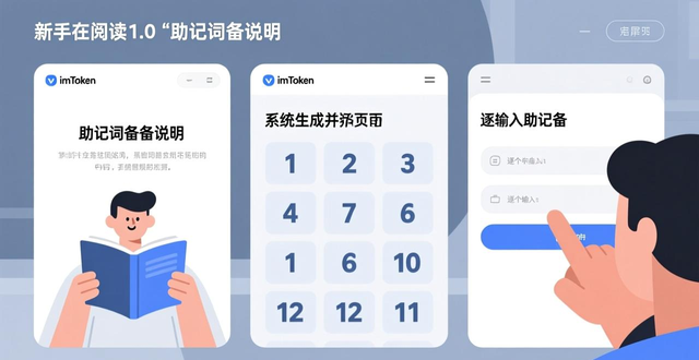 imToken 1.0下载后怎么注册？三步优化让新手也能安全备份助记词