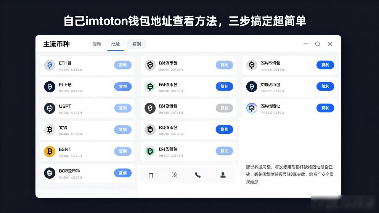 自己imtoken钱包地址查看方法，三步搞定超简单