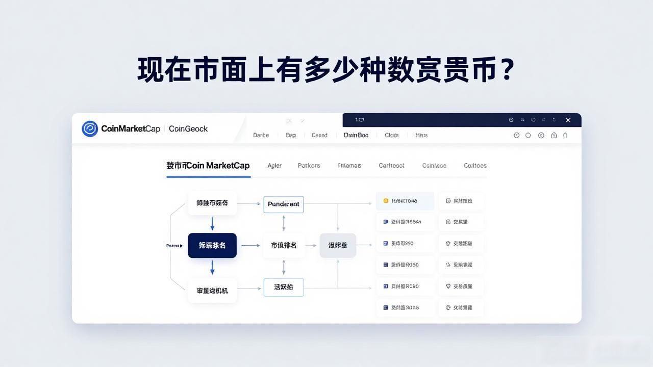 现在市面上有多少种数字货币？