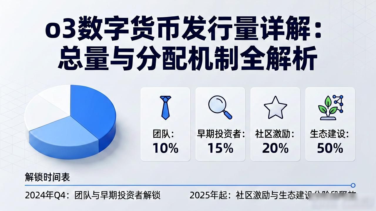 o3数字货币发行量详解：总量与分配机制全解析