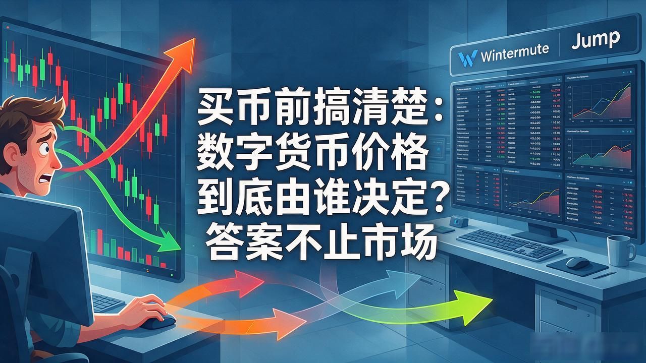 买币前搞清楚：数字货币价格到底由谁决定？答案不止"市场"
