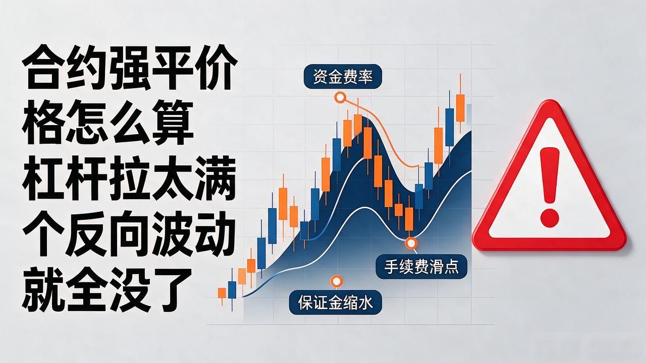 合约强平价格怎么算 杠杆拉太满一个反向波动就全没了