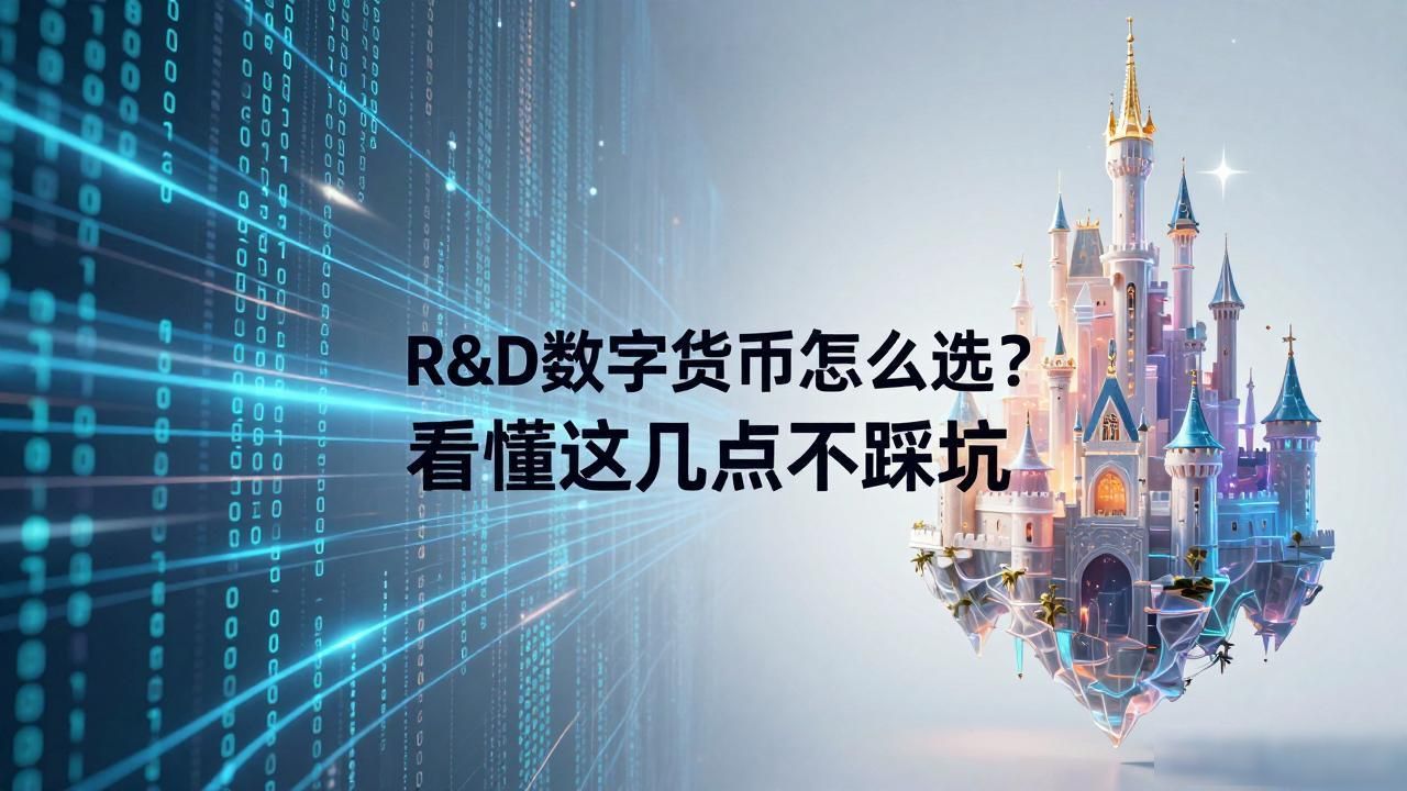 R&D数字货币怎么选？看懂这几点不踩坑