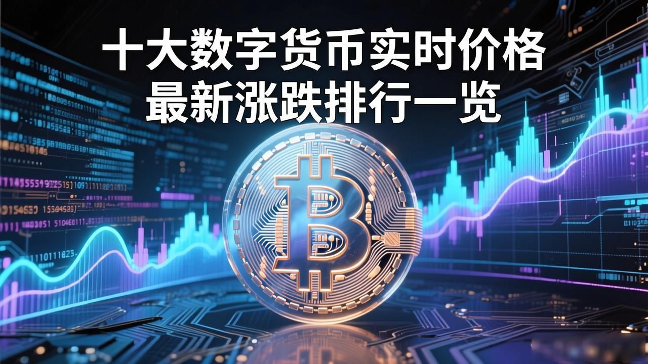 十大数字货币实时价格 最新涨跌排行一览