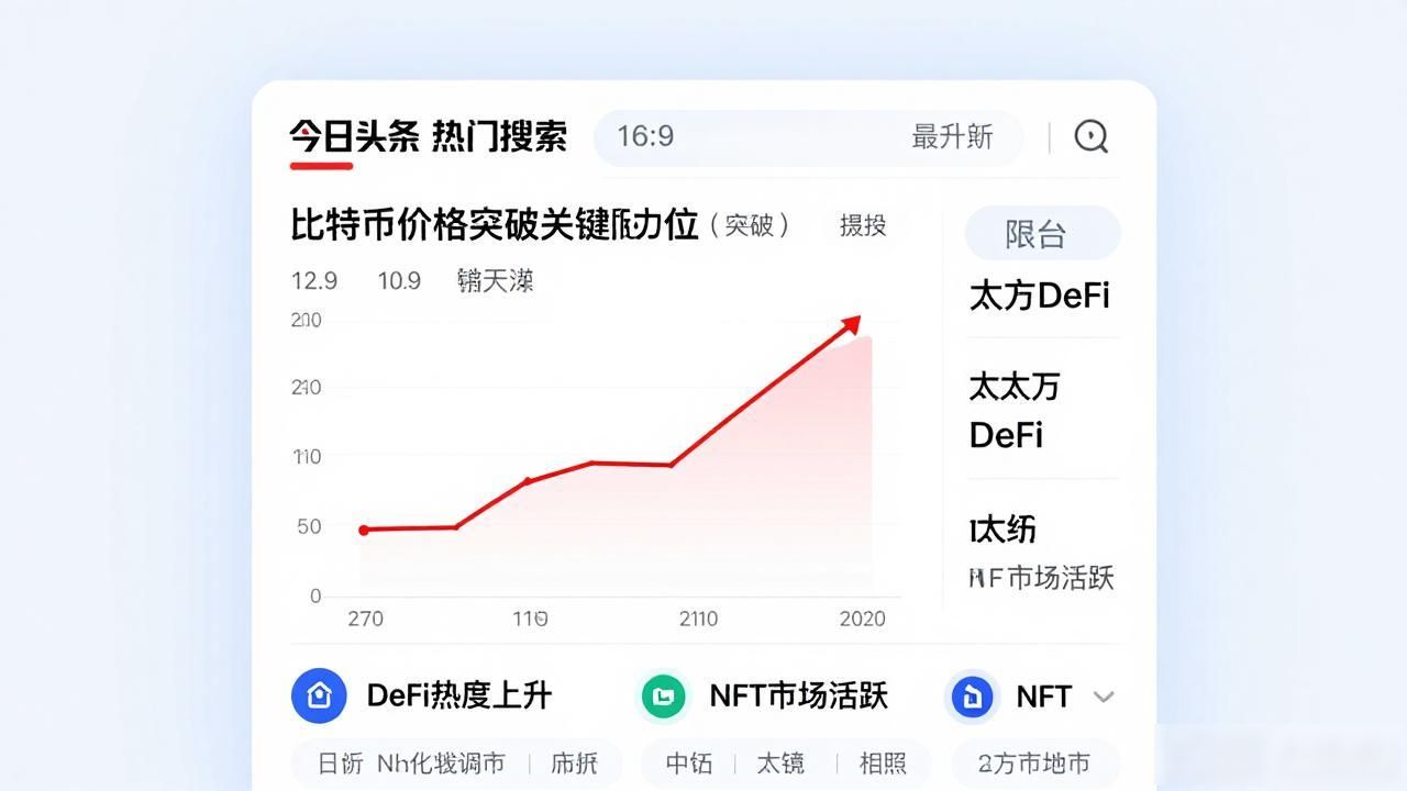 数字货币后市怎么走？今日头条最新行情分析来了