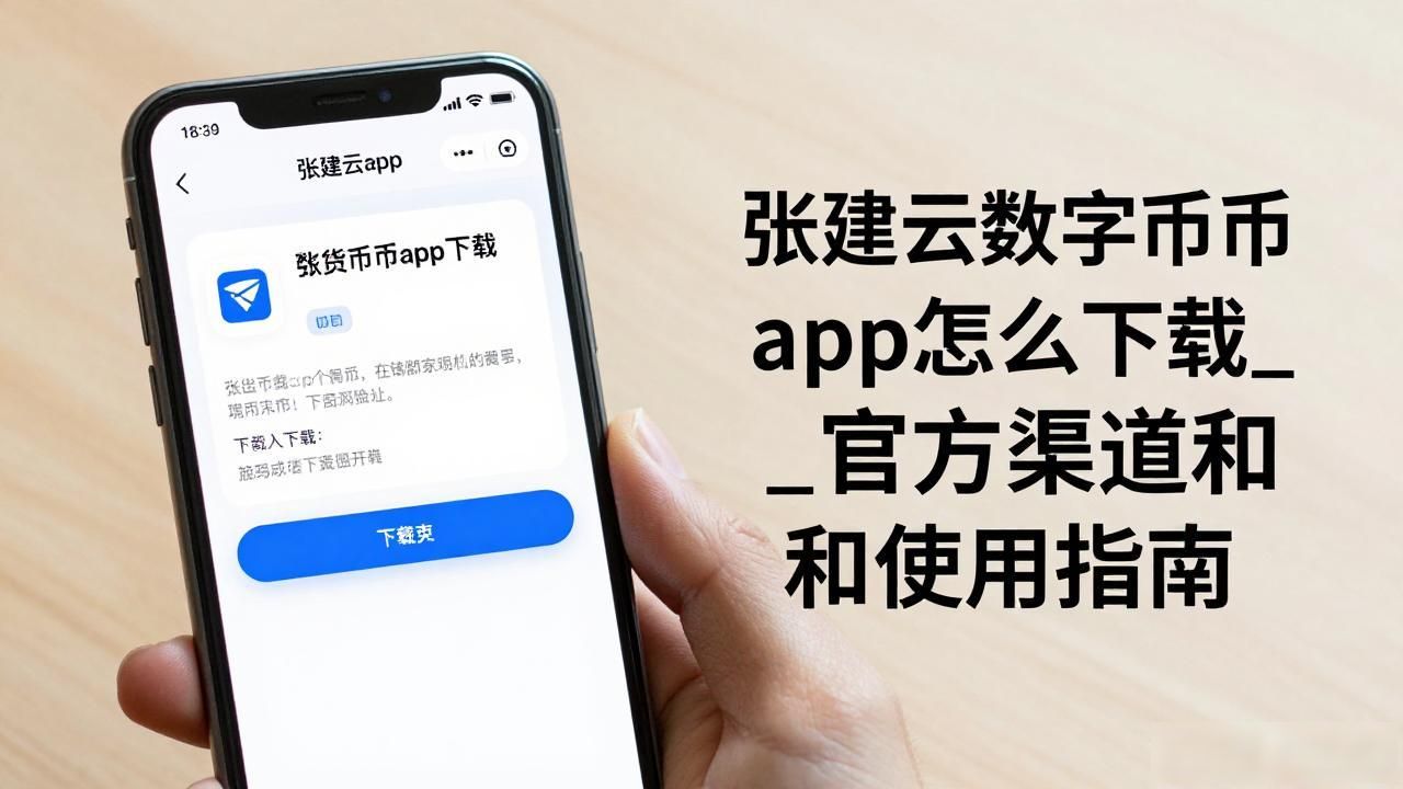 张建云数字货币app怎么下载_官方渠道和使用指南