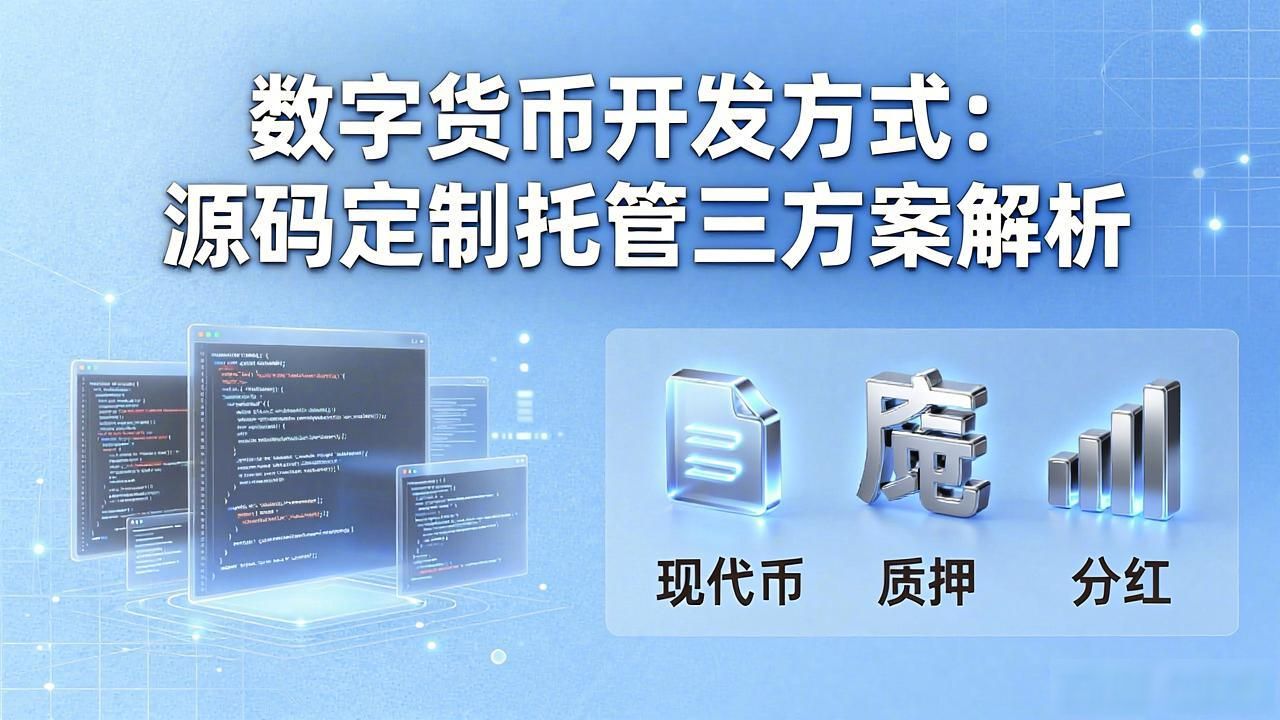 数字货币开发方式：源码定制托管三方案解析