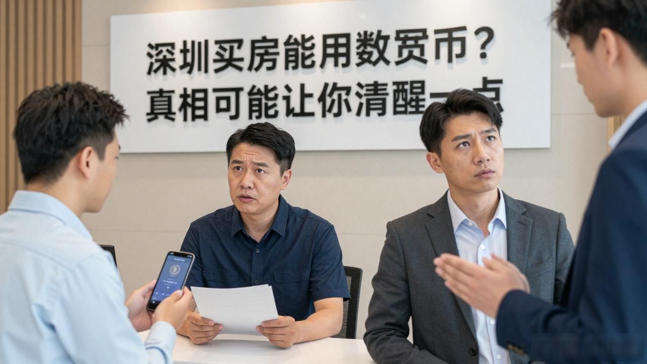 深圳买房能用数字货币？真相可能让你清醒一点