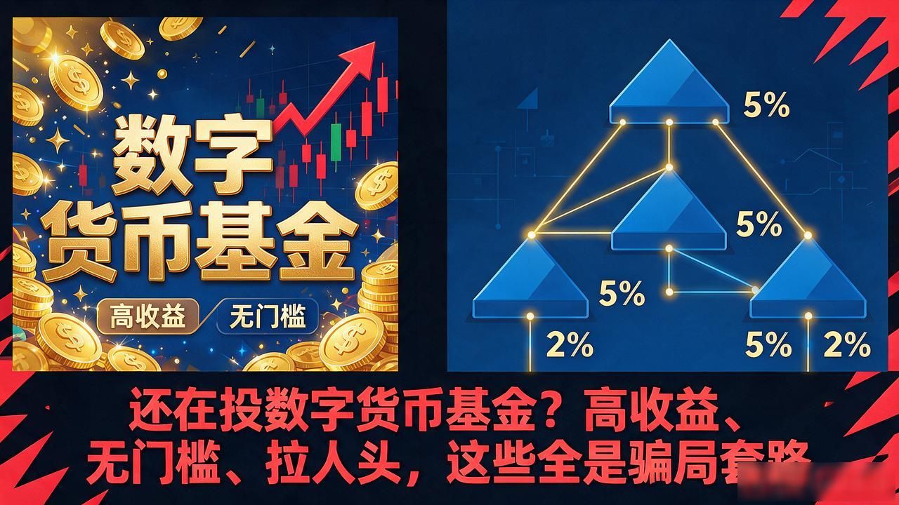 还在投数字货币基金？高收益、无门槛、拉人头，这些全是骗局套路